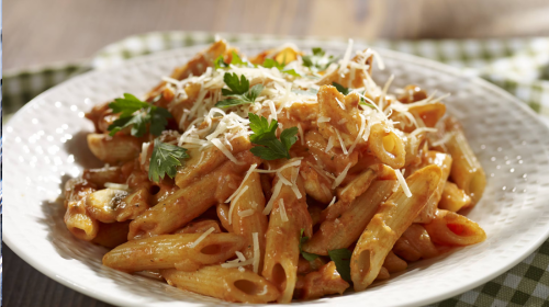 Chicken and Mushroom Penne